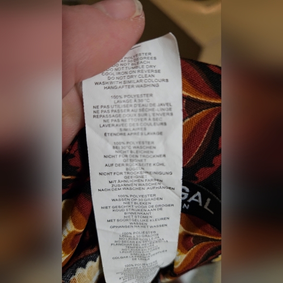 NASTY GAL Petite 70'S Print Woven Flare. Size 4 - Picture 10 of 11